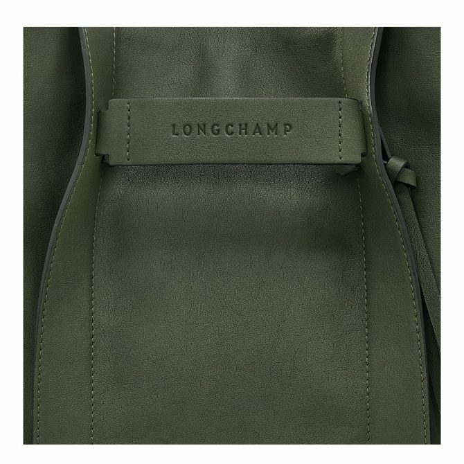 Women Shoulder Bags | Longchamp Longchamp 3D M Hobo Bag Khaki