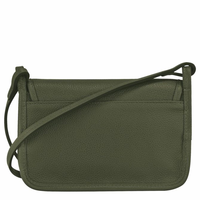 Women Clutches | Longchamp Le Foulonné XS Clutch Khaki