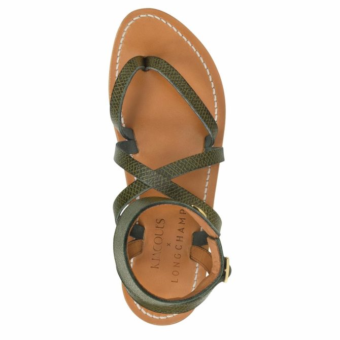 Women Sandals | Longchamp Longchamp X K.Jacques Sandals Forest