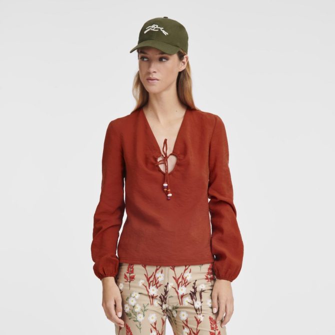 Women Caps & Hats | Longchamp Cap Khaki