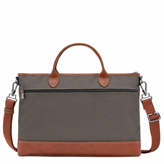 Women/Men Briefcase | Longchamp Boxford S Briefcase Brown