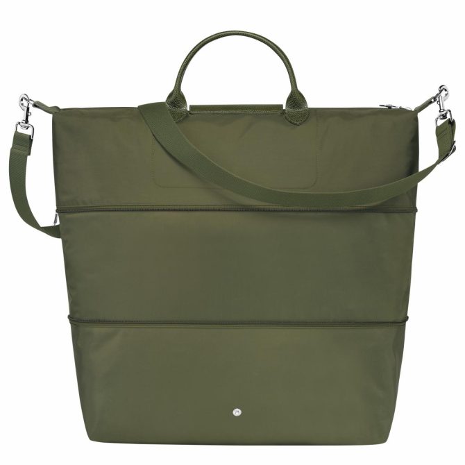 Women/Men Travel Bags | Longchamp Le Pliage Green Travel Bag Expandable Forest