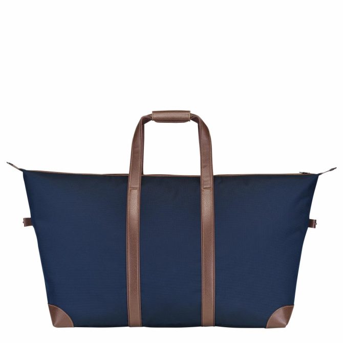 Women/Men Travel Bags | Longchamp Boxford L Travel Bag Blue