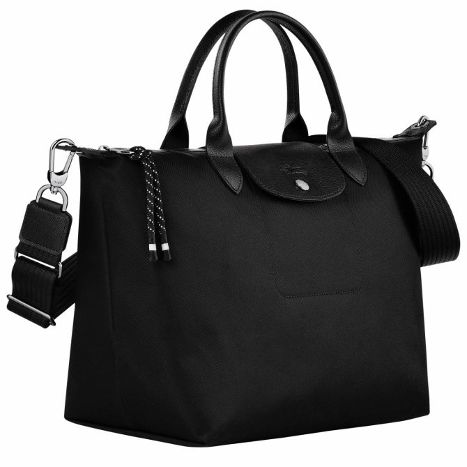 Men/Women Handbags | Longchamp Le Pliage Energy L Handbag Black