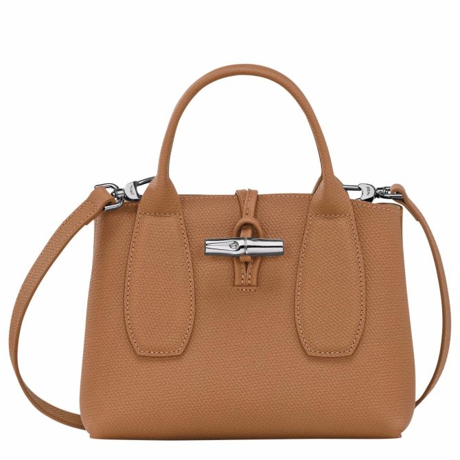 Women Handbags | Longchamp Le Roseau S Handbag Natural