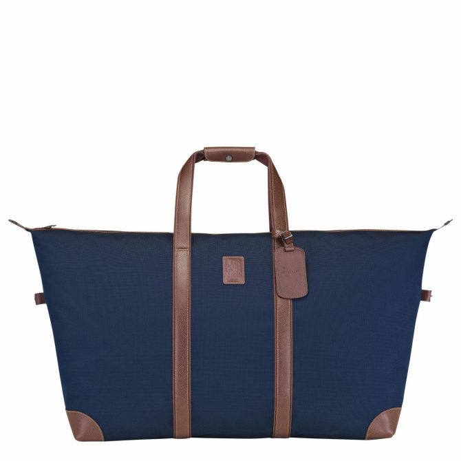 Women/Men Travel Bags | Longchamp Boxford L Travel Bag Blue