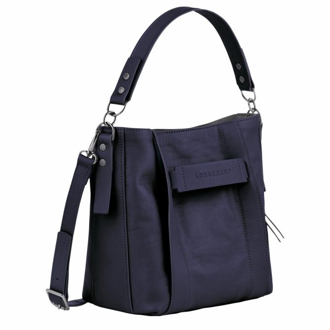 Women Crossbody Bags | Longchamp Longchamp 3D S Crossbody Bag Bilberry