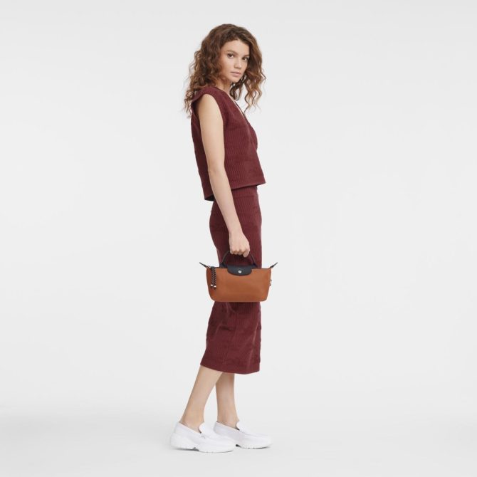 Women/Men Pouches & Cases | Longchamp Le Pliage Energy Pouch Sienna