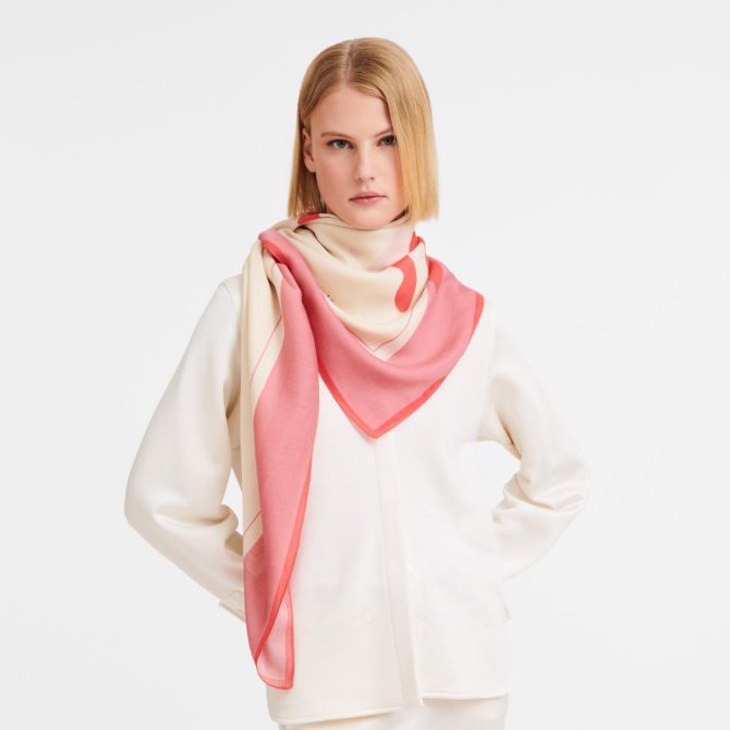 Women Stoles | Longchamp Esquisse Longchamp Shawl Nude