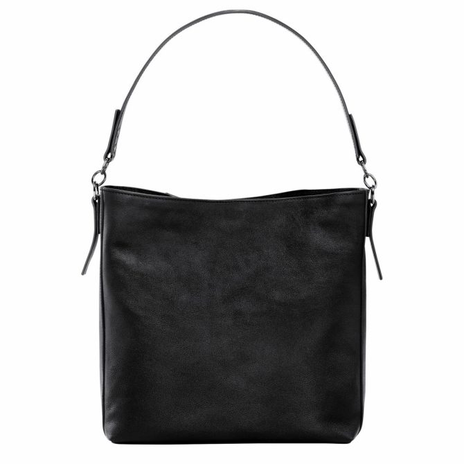 Women Shoulder Bags | Longchamp Longchamp 3D M Hobo Bag Black