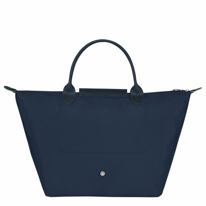 Women Handbags | Longchamp Le Pliage Green M Handbag Navy