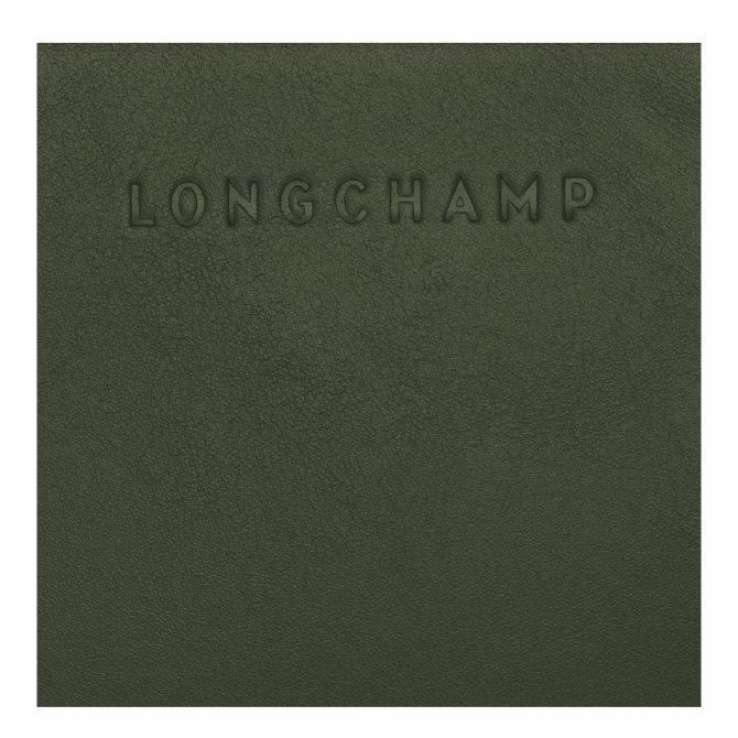 Women Leather Wallets | Longchamp Longchamp 3D Wallet Khaki