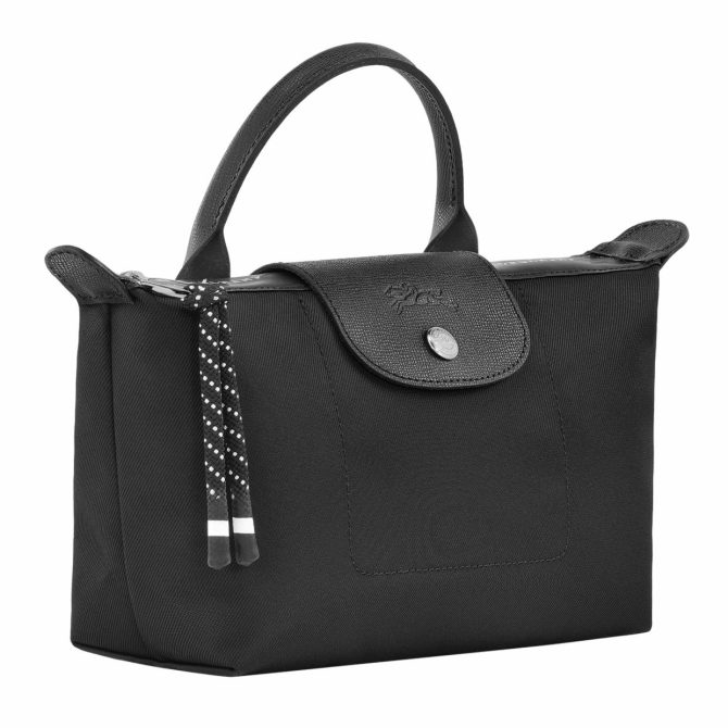 Women/Men Pouches & Cases | Longchamp Le Pliage Energy Pouch Black