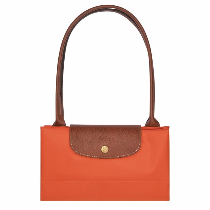 Women Shoulder Bags | Longchamp Le Pliage Original L Tote Bag Orange