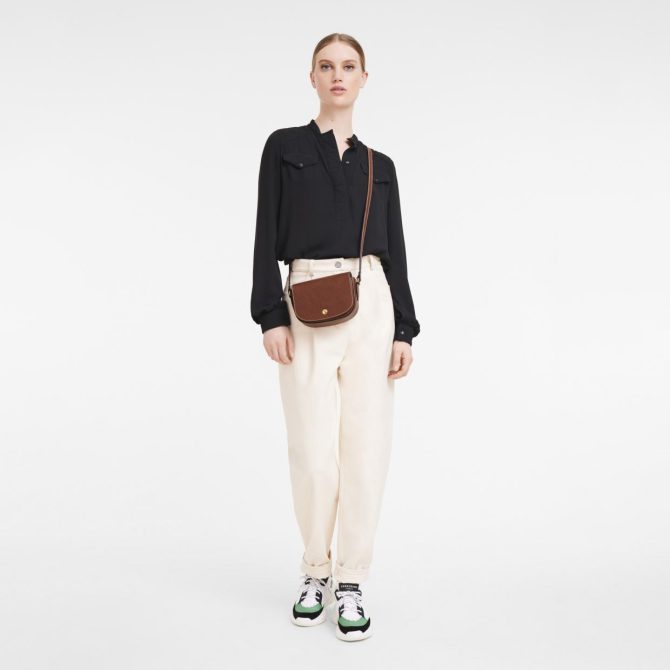 Women Mini Bags | Longchamp Épure XS Crossbody Bag Brown