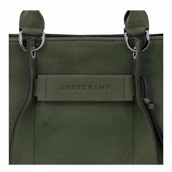 Women Handbags | Longchamp Longchamp 3D S Handbag Khaki