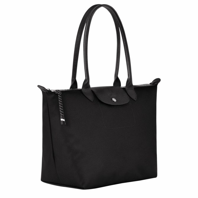 Women Shoulder Bags | Longchamp Le Pliage Energy L Tote Bag Black