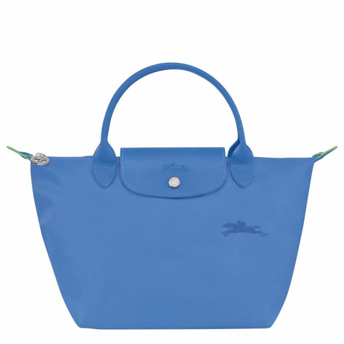 Women Handbags | Longchamp Le Pliage Green S Handbag Cornflower