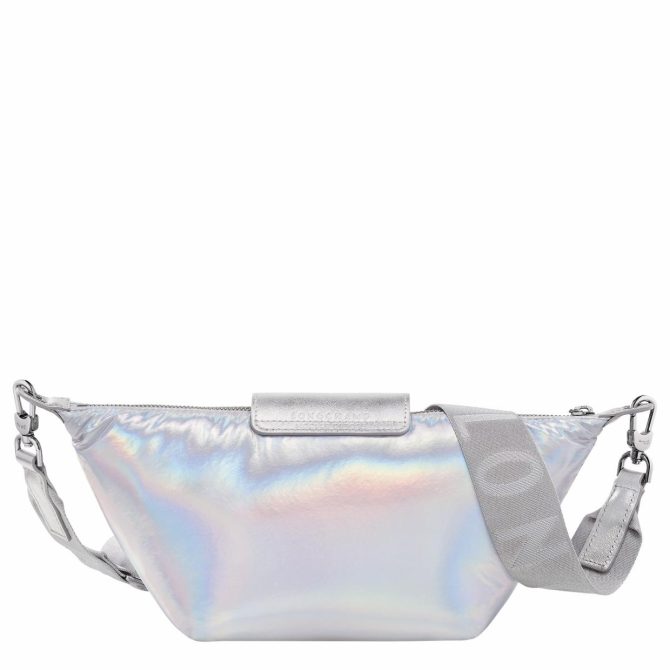 Women Crossbody Bags | Longchamp Le Pliage Collection XS Crossbody Bag Silver