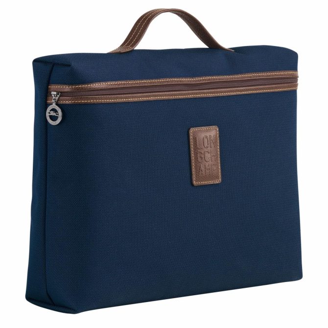 Men Briefcase | Longchamp Boxford S Briefcase Blue