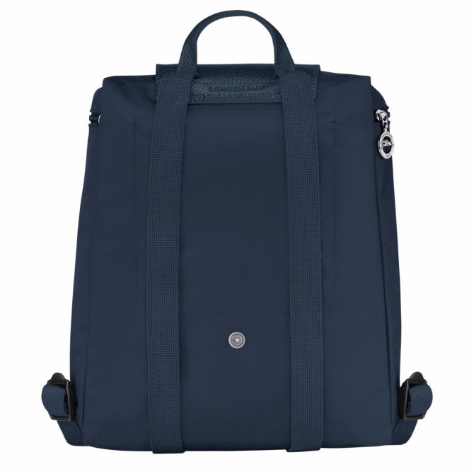 Women/Men Backpacks | Longchamp Le Pliage Green M Backpack Navy