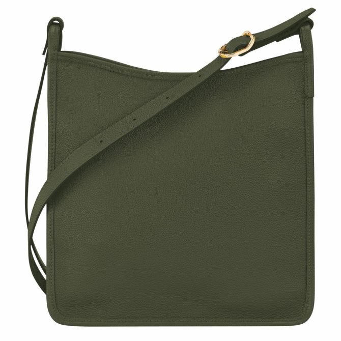 Women Crossbody Bags | Longchamp Le Foulonné M Crossbody Bag Khaki