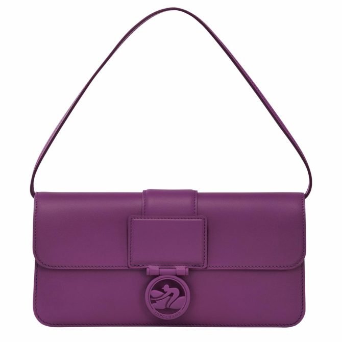 Women Shoulder Bags | Longchamp Box-Trot M Shoulder Bag Violet