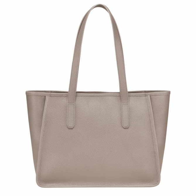 Women Shoulder Bags | Longchamp Le Foulonné L Tote Bag Turtledove