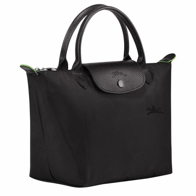 Women Handbags | Longchamp Le Pliage Green S Handbag Black