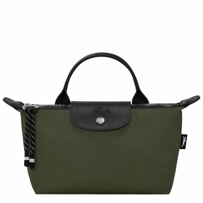 Women/Men Pouches & Cases | Longchamp Le Pliage Energy Pouch Khaki