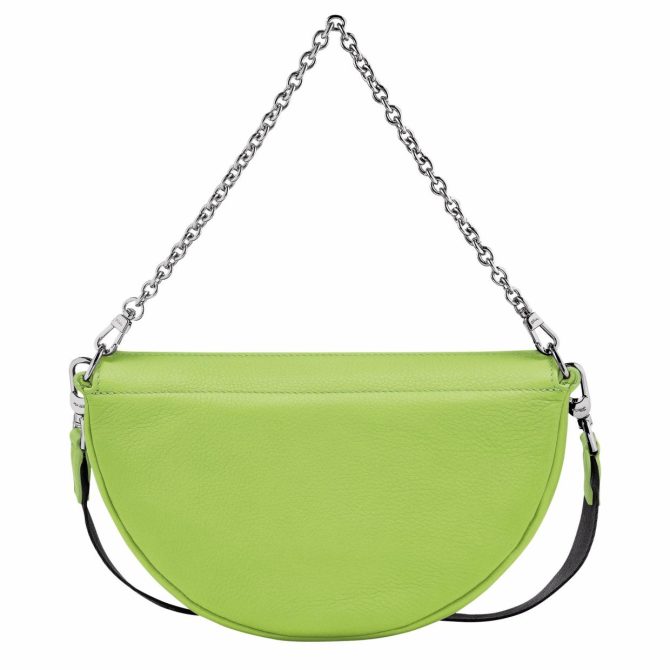 Women Shoulder Bags | Longchamp Smile S Crossbody Bag Green Light