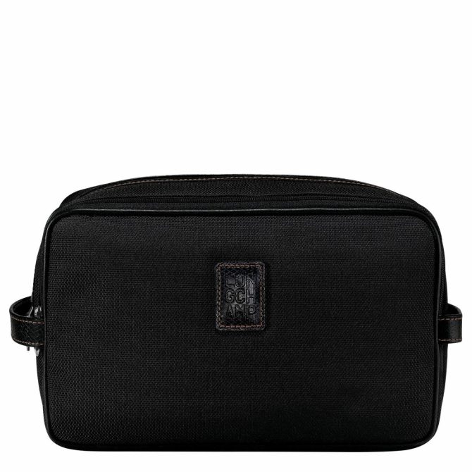 Women/Men Toiletry Bags | Longchamp Boxford Toiletry Case Black