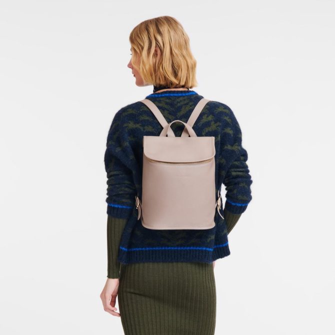 Women Backpacks | Longchamp Le Foulonné Backpack Turtledove