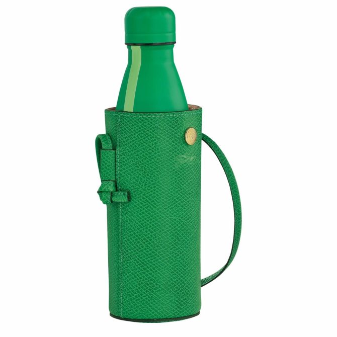 Women/Men Pouches & Cases | Longchamp Épure Bottle Holder Green