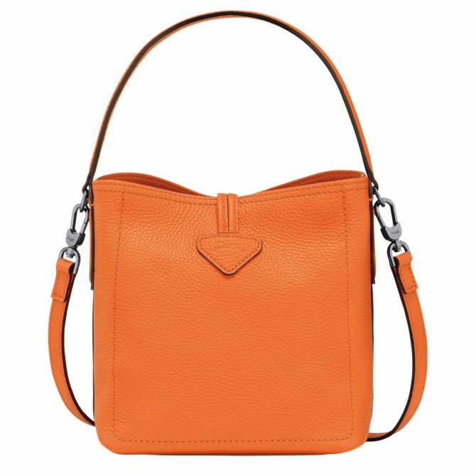 Women Crossbody Bags | Longchamp Le Roseau Essential XS Bucket Bag Orange