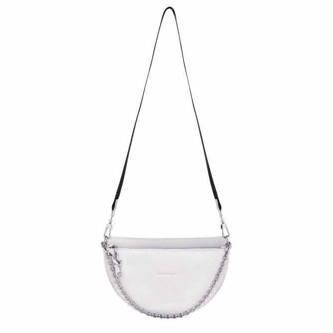 Women Shoulder Bags | Longchamp Smile S Crossbody Bag White