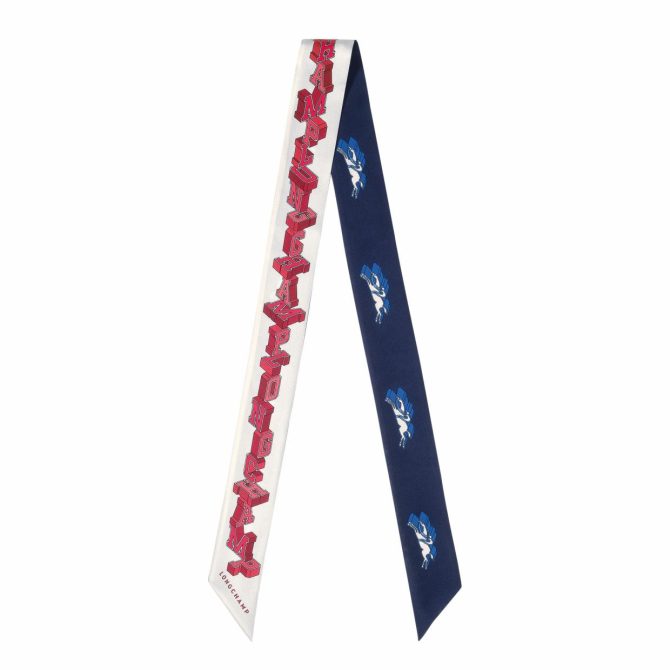 Women Headbands | Longchamp Longchamp University Headband Navy