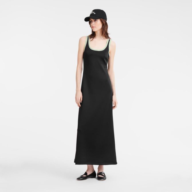 Women Dresses & Skirts | Longchamp Long Dress Black