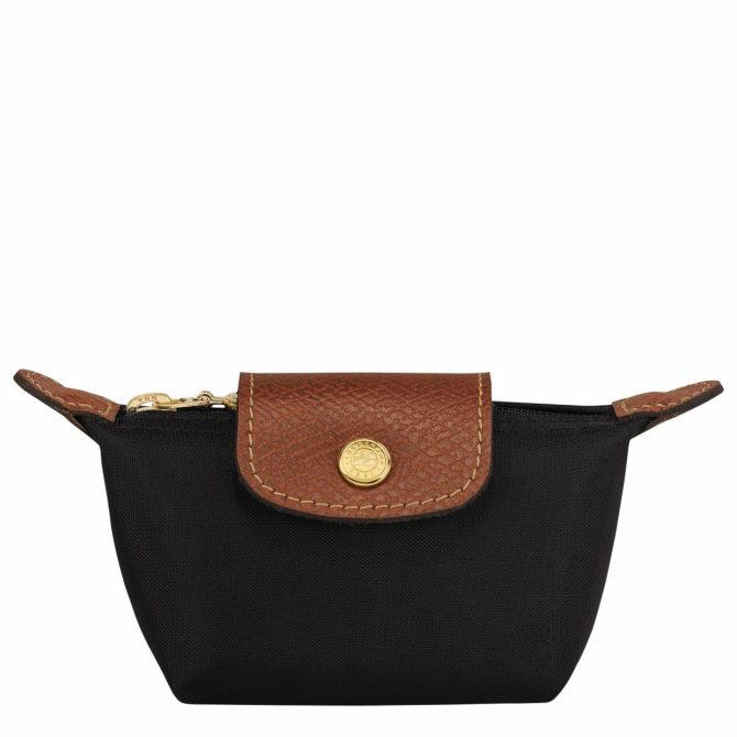 Women Cardholders & Coin Purses | Longchamp Le Pliage Original Coin Purse Black