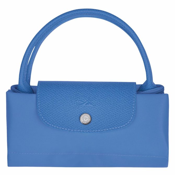 Women Handbags | Longchamp Le Pliage Green S Handbag Cornflower