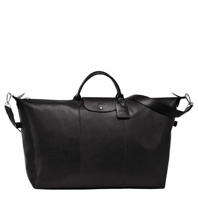 Women/Men Travel Bags | Longchamp Le Foulonné S Travel Bag Black