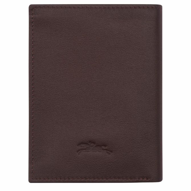 Men Wallets | Longchamp Longchamp Sur Seine Wallet Mocha