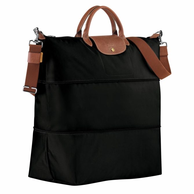 Women/Men Travel Bags | Longchamp Le Pliage Original Travel Bag Expandable Black