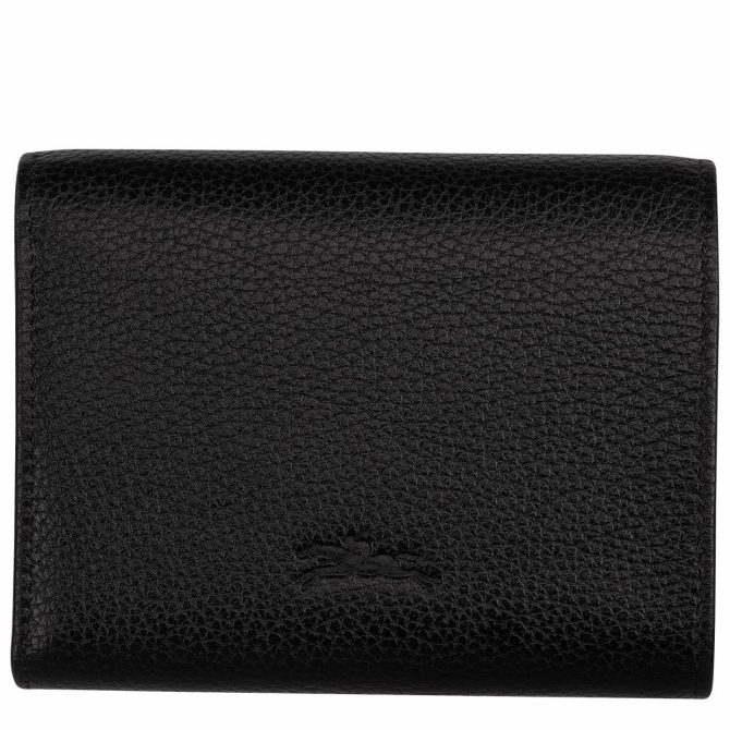 Men/Women Wallets | Longchamp Le Foulonné Wallet Black