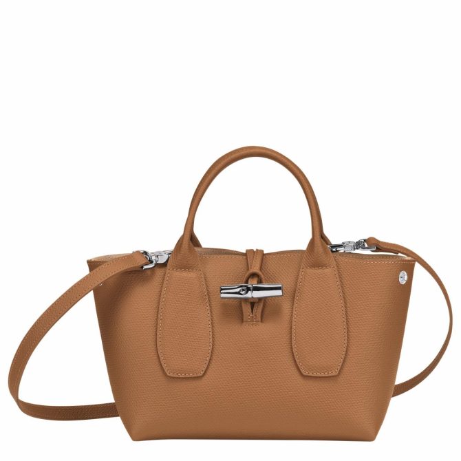 Women Handbags | Longchamp Le Roseau S Handbag Natural