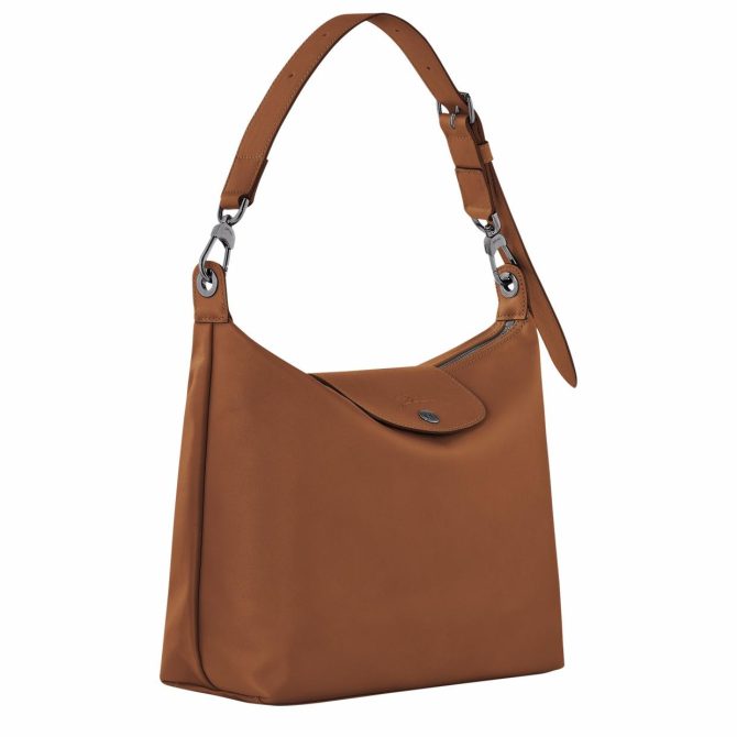 Women Shoulder Bags | Longchamp Le Pliage Xtra M Hobo Bag Cognac