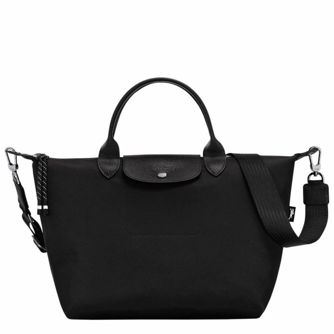 Men/Women Handbags | Longchamp Le Pliage Energy L Handbag Black