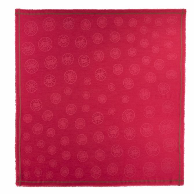 Women/Men Stoles | Longchamp La Médaille Longchamp Shawl Magenta