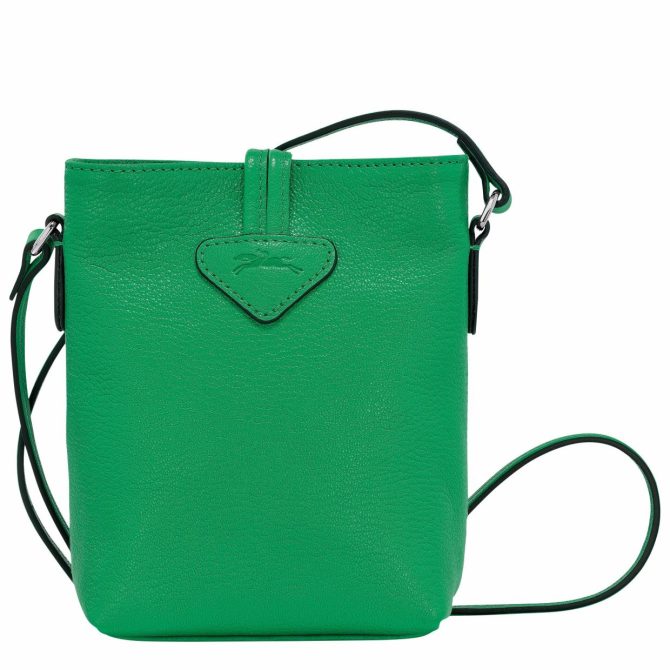 Women Crossbody Bags | Longchamp Le Roseau XS Crossbody Bag Green