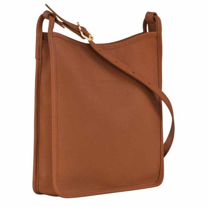 Women Crossbody Bags | Longchamp Le Foulonné M Crossbody Bag Caramel